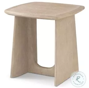 Repose Grey Oak 24" Square Side Table