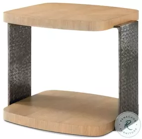 Essence Blonde 28" Rectangular Side Table