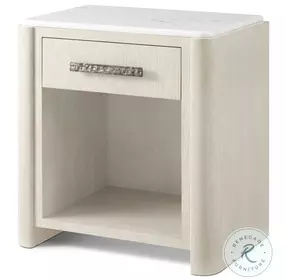 Essence Opal And Marble 1 Drawer Nightstand