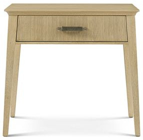 Balboa Coastal Gray Rectangular Side Table
