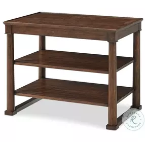Surrey Brownstone 30" Square Side Table