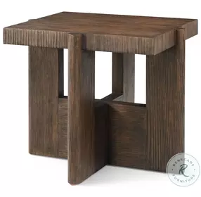 Urbane Campfire 28" Rectangular Side Table