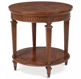 Provence Chateau Brown Round Colette Side Table