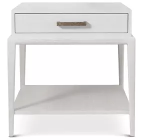 Coastal Sandbar Rectangular Flagler Side Table
