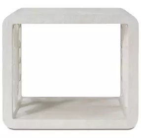 Coastal Sandbar Rectangular Royal Palm Side Table
