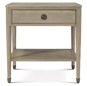 Willow Creek Riverwash Oak Square Westbrook Side Table