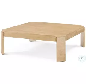 Origins Sesame 48" Square Cocktail Table