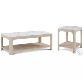 Horizon SPE Grey Quartz 52" Rectangular Occasional Table Set