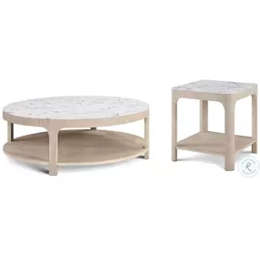 Horizon SPE Grey Quartz 54" Round Occasional Table Set