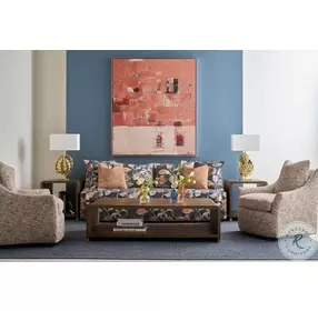 Judith Leiber Mink 62" Rectangular Occasional Table Set