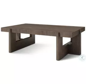 Urbane Campfire 57" Rectangular Cocktail Table