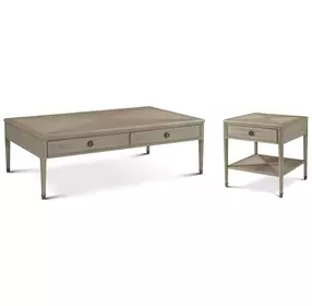 Willow Creek Riverwash Oak Thistlewood Occasional Table Set