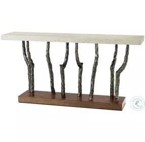 Catalina Earth Branch 68" Rectangular Console Table
