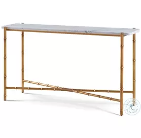 Kesden LBB Brass 60" Rectangular Console Table