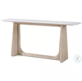 Repose Grey Oak And Grey Visible Inner Wooden 72" Rectangular Console Table