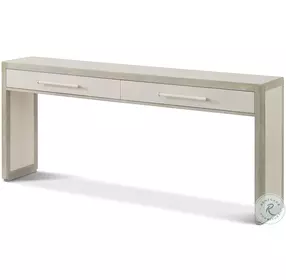 Maxwell Cashmere And Dove 72" 2 Drawer Rectangular Console Table