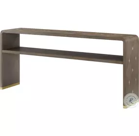 Judith Leiber Mink 72" Rectangular Console Table