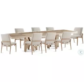 Catalina Dune Extendable 97" Rectangular Dining Room Set