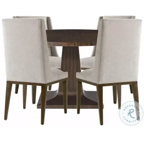 Lido Bistre 54" Round Dining Room Set