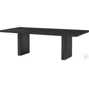 Kesden Silent Black 92" Extendable Rectangular Dining Table