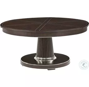 Spencer London Fulham Jupe Extendable 64" Round Dining Table