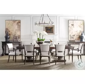 Spencer London Fulham 84" Extendable Rectangular Dining Room Set