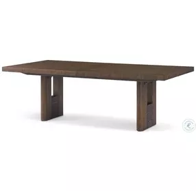 Urbane Campfire 92" Extendable Rectangular Dining Table