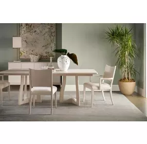Coastal Sandbar 120" Extendable Rectangular Vero Dining Room Set