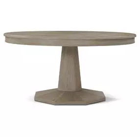 Willow Creek Riverwash Oak 78" Extendable Oval Alderfield Dining Table