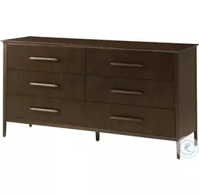 Lido Bistre 6 Drawer Dresser