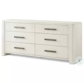 Essence Opal And Marble 6 Drawer 80" Dresser
