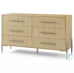 Essence Blonde 6 Drawer 64" Dresser