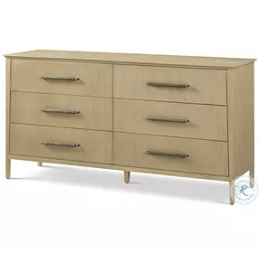Balboa Coastal Grey 6 Drawer Dresser