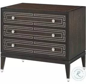 Spencer London Fulham 3 Drawer Nightstand