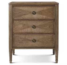 Willow Creek Tobacco 3 Drawer Somerset Nightstand