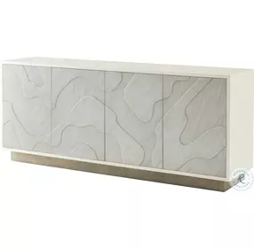 Onda Multi Colored 4 Doors Credenza