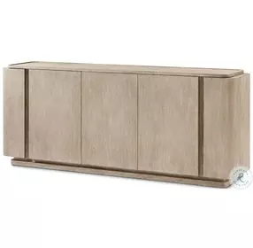 Repose Grey Oak Panel 3 Doors Sideboard