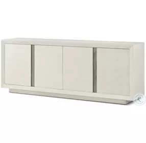 Essence Opal And Brushed Pewter 90" Media Cabinet