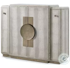 Spencer ST. James Argento 2 Door Bar Cabinet