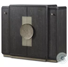 Spencer ST. James Onyx 2 Door Bar Cabinet