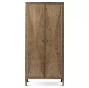 Willow Creek Tobacco 2 Door Langford Wardrobe