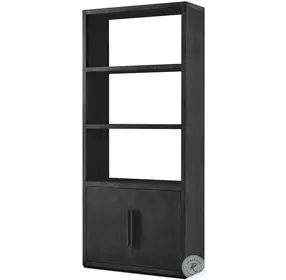Maxwell Obsidian And Shagreen 4 Shelves Bookcase