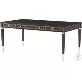 Spencer London Fulham And Sloane Black 70" Drawer Desk
