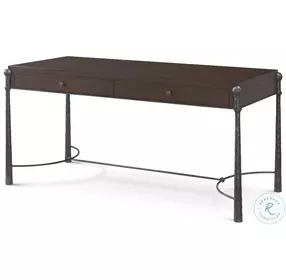 Spencer London Fulham Metal 66" Drawer Writing Desk
