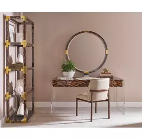 Arakan Calico 65" Home Office Set