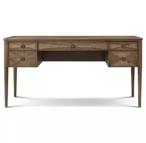Willow Creek Tobacco 60" Partridge Hill Writing Desk