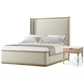 Catalina Dune Upholstered Panel Bedroom Set