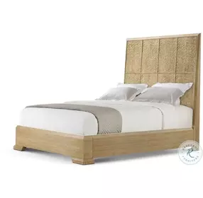 Essence Blonde Queen Low Profile Panel Bed