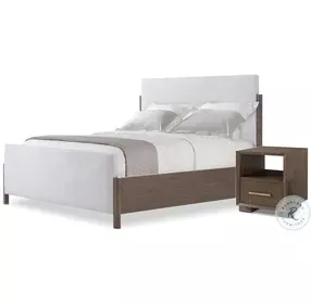 Urbane Campfire Upholstered Panel Bedroom Set