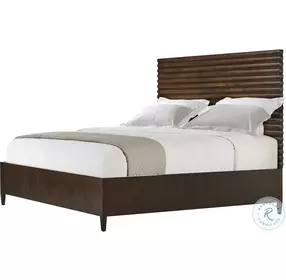 Lido Bistre King Low Profile Panel Bed